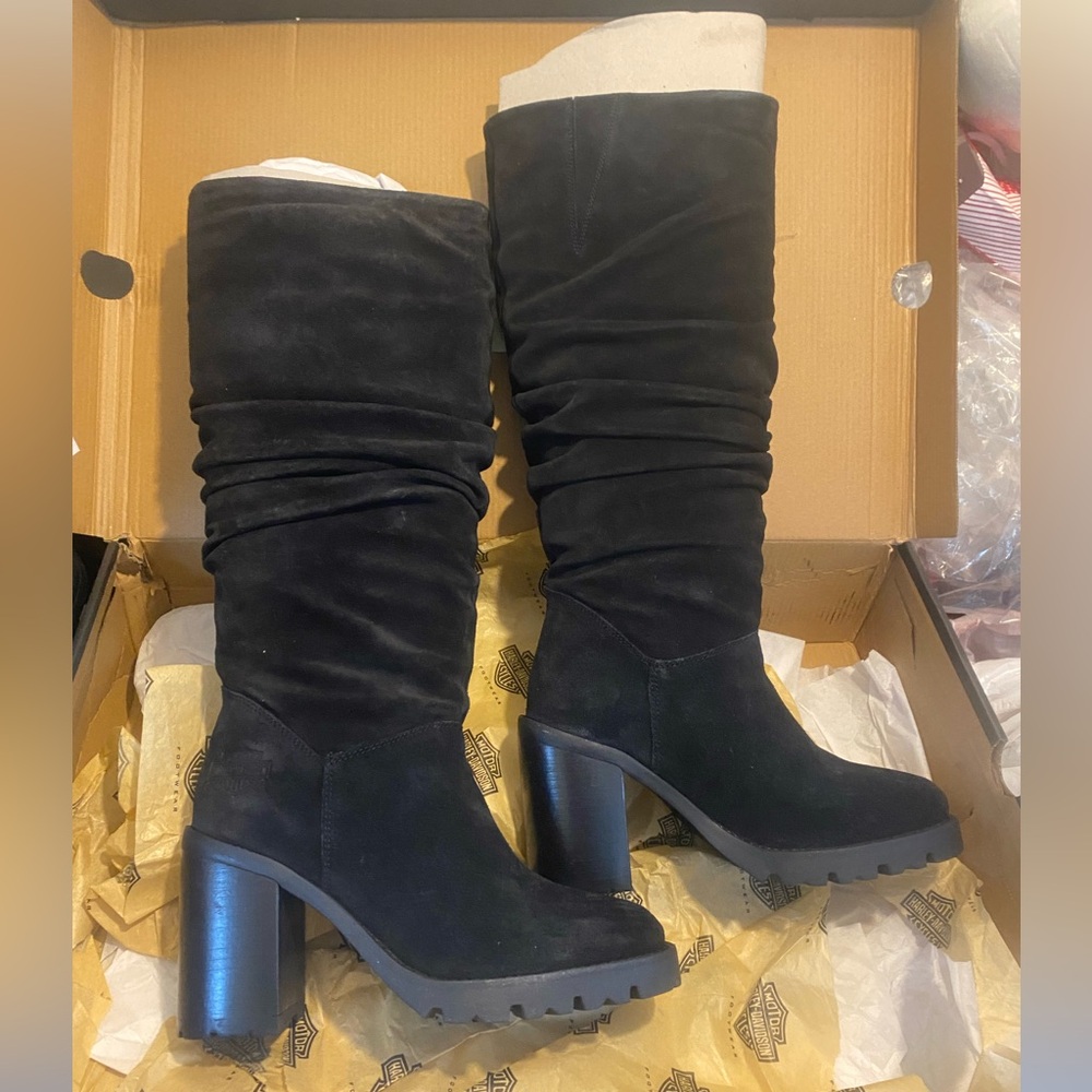 Harley Davidson NIB Averhill Pull Up Boots Size 6